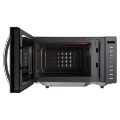 MEDION 2 In 1 Mikrowelle (20 Liter, 700 Watt, 5 Leistungsstufen, 8 Programme, Auftaufunktion, Flachbett, MD10744) Schwarz -Smart Kitchen Store fe6e1a5885108ccb43de23ff2e8c43b5